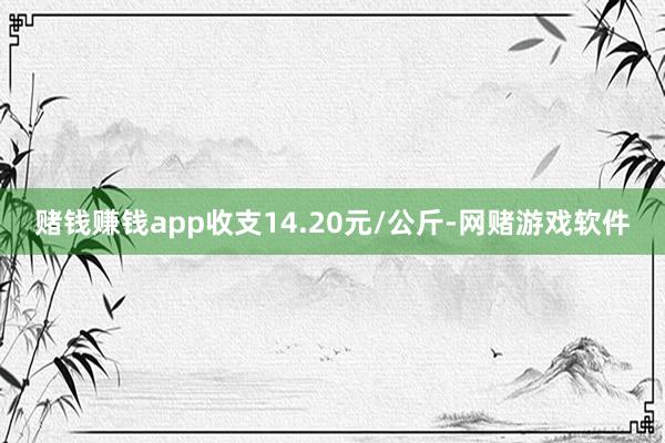 赌钱赚钱app收支14.20元/公斤-网赌游戏软件