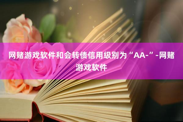 网赌游戏软件和会转债信用级别为“AA-”-网赌游戏软件